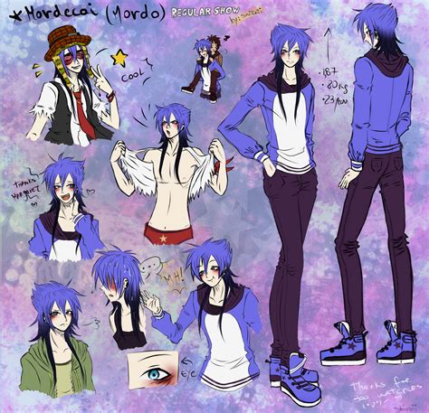 regular show mordecai human.